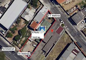 Imóvel com frente para duas ruas comercial e/ou residencial para venda no bairro vila são sebastião