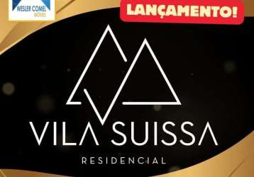  lançamento! - residencial vila suissa em césar de souza - apartamentos de 1 e 2 dormitórios