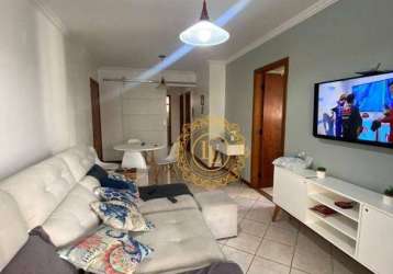 Apartamento mobiliado com 3 dormitórios à venda, 120 m² no centro - balneário camboriú/sc