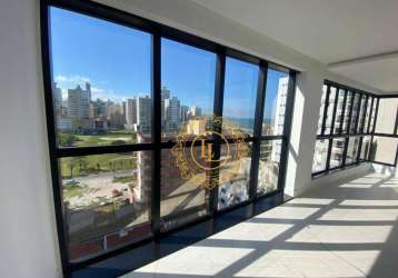 Apartamento com vista mar e 3 suítes à venda, meia praia - itapema/sc