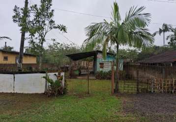 Casa para pescador e terreno 300m² em antonina paraná