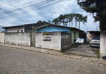 Casa alvenaria averbada, com 2 dormitórios, 1 vaga, marui, itajaí - sc