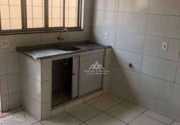 Kitnet com 1 dormitório para alugar, 30 m² por r$ 917,50/mês - vila monte alegre - ribeirão preto/sp