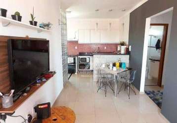 Apartamento com 2 dormitórios à venda, 53 m² por r$ 298.000 - parque dos lagos - ribeirão preto/sp