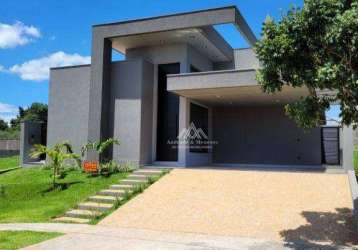 Casa com 3 dormitórios à venda, 238 m² por r$ 1.695.000,00 - quintas de são josé - ribeirão preto/sp