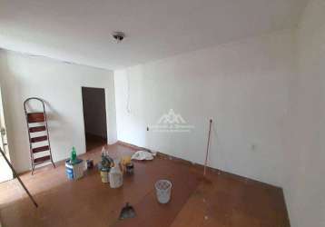 Casa com 1 dormitório para alugar, 50 m²  ipiranga - ribeirão preto/sp