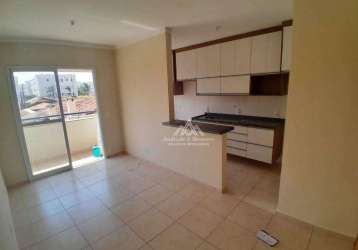 Apartamento com 2 dormitórios à venda, 56 m² por r$ 265.000,00 - parque são sebastião - ribeirão preto/sp