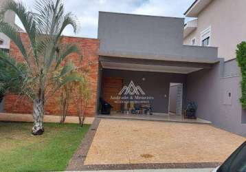 Casa com 3 dormitórios à venda, 180 m² por r$ 1.160.000,00 - condominio pitangueiras - ribeirão preto/sp