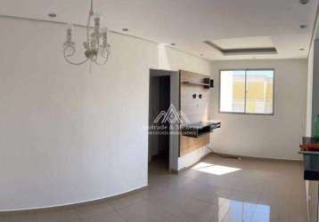 Apartamento com 2 dormitórios à venda, 46 m² por r$ 191.000,00 - ribeirânia - ribeirão preto/sp