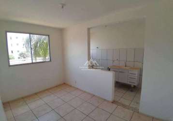 Apartamento com 2 dormitórios, 46 m² - venda por r$ 160.000,00 ou aluguel por r$ 1.231,65/mês - residencial jequitibá - ribeirão preto/sp