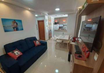 Apartamento com 2 dormitórios à venda, 41 m² por r$ 170.000,00 - jardim silvio passalacqua - ribeirão preto/sp