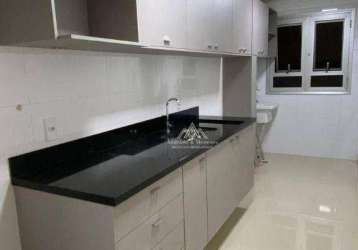 Apartamento com 2 dormitórios para alugar, 76 m² por r$ 3.956,87/mês - jardim irajá - ribeirão preto/sp