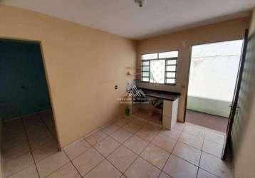 Casa com 1 dormitório para alugar, 35 m² por r$ 550,00/mês - parque ribeirão preto - ribeirão preto/sp