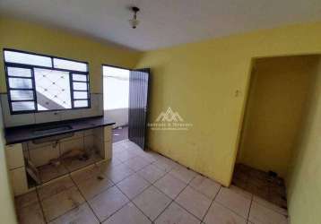 Casa com 1 dormitório para alugar, 35 m² por r$ 570,00/mês - parque ribeirão preto - ribeirão preto/sp