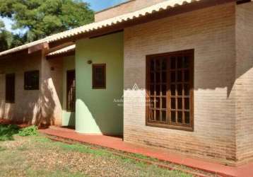 Chácara com 4 dormitórios à venda, 1937 m² por r$ 1.600.000,00 - parque são sebastião - ribeirão preto/sp