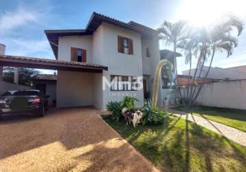 Casa em condomínio fechado com 3 quartos à venda na rua san conrado, 415, loteamento caminhos de san conrado (sousas), campinas, 187 m2 por r$ 1.290.000