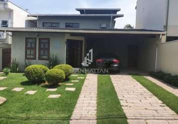 Casa em condomínio fechado com 3 quartos à venda na rua san conrado, 415, loteamento caminhos de san conrado (sousas), campinas, 350 m2 por r$ 1.300.000