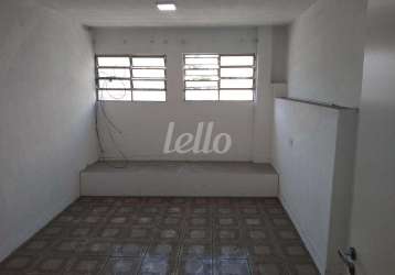 Sala comercial com 1 sala para alugar na rua da mooca, --, mooca, são paulo, 25 m2 por r$ 800