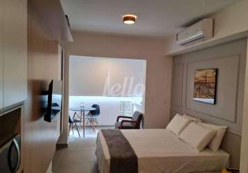 Apartamento com 1 quarto para alugar na rua girassol, --, vila madalena, são paulo, 25 m2 por r$ 5.100