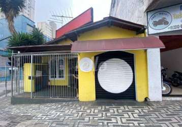 Casa comercial com 1 sala para alugar na rua coronel alfredo fláquer, --, centro, santo andré, 125 m2 por r$ 4.800