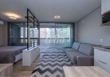 Apartamento com 1 quarto para alugar na avenida rebouças, --, pinheiros, são paulo, 40 m2 por r$ 5.500