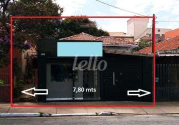 Terreno à venda na rua dona matilde, 693, vila matilde, são paulo, 380 m2 por r$ 1.990.000