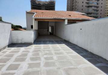 Cobertura com 3 quartos à venda na rua vitória régia, 191, campestre, santo andré, 163 m2 por r$ 970.000