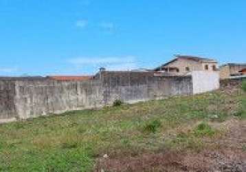 Terreno localizado no bairro jardim corumbá em itanhaém - lado praia, em rua calçada.