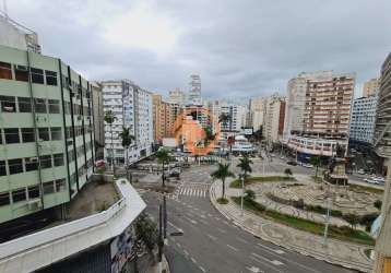 Apartamento com 3 dormitórios á venda no gonzaga em santos