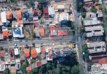 Terreno à venda na rua general pedro bittencourt, 35, passo da areia, porto alegre, 340 m2 por r$ 1.060.000