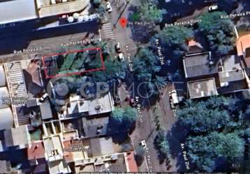 Terreno à venda na avenida paul zivi, 344, jardim são pedro, porto alegre, 300 m2 por r$ 800.000