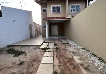 Casa com 3 quartos à venda na rua josé duarte, 16, urucunema, eusébio, 98 m2 por r$ 390.000