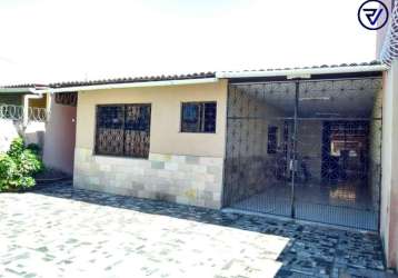 Casa com 3 quartos à venda na rua barba alardo, 1, serrinha, fortaleza por r$ 530.000