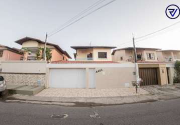 Casa com 4 quartos à venda na rua egídio de oliveira, 440, josé de alencar, fortaleza, 151 m2 por r$ 500.000