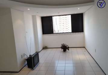 Apartamento com 3 quartos à venda na avenida rui barbosa, 1450, aldeota, fortaleza, 60 m2 por r$ 360.000