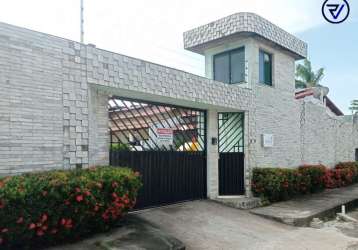 Casa em condomínio fechado com 3 quartos à venda na rua nadir saboya, 110, edson queiroz, fortaleza, 100 m2 por r$ 450.000