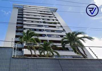 Apartamento com 4 quartos à venda na rua nunes valente, 981, aldeota, fortaleza, 155 m2 por r$ 880.000