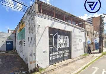 Barracão / galpão / depósito à venda na avenida santos dumont, 420, centro, fortaleza, 470 m2 por r$ 1.580.000