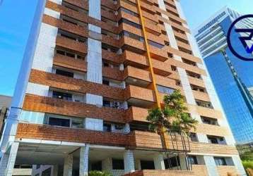 Apartamento com 4 quartos à venda na rua desembargador leite albuquerque, 1040, aldeota, fortaleza, 178 m2 por r$ 869.000