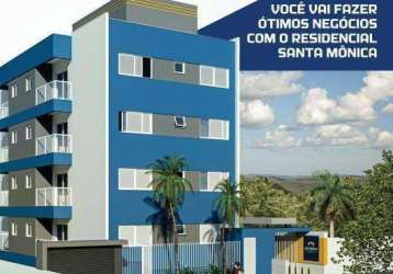 Apartamento para venda em criciúma, vila rica, 2 dormitórios, 1 banheiro, 1 vaga