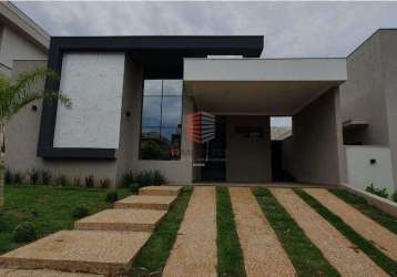 Casa em condomínio à venda, 3 quartos, 3 suítes, 4 vagas, loteamento terras de siena - ribeirão preto/sp