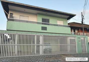 Casa em condomínio fechado com 2 quartos à venda na avenida doutor antônio sylvio cunha bueno, 1.624, jardim melvi, praia grande, 49 m2 por r$ 199.000