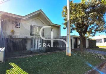 Casa com 6 quartos à venda na rua jornalista caio machado, 656, santa quitéria, curitiba, 259 m2 por r$ 2.480.000