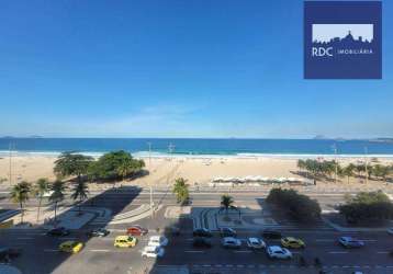 Apartamento com 3 dormitórios à venda, 330 m² por r$ 4.000.000,00 - copacabana - rio de janeiro/rj