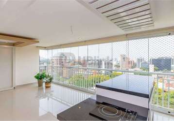 Apartamento com 3 quartos à venda na rua fernandes moreira, 2000, chácara santo antônio, são paulo, 130 m2 por r$ 1.650.000