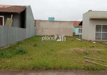 Terreno em condomínio jardins do vale à venda, com 136m², - neópolis - gravataí / rs por r$ 90.000,00