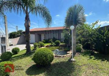 Casa com 5 dormitórios à venda, 309 m² por r$ 1.500.000,00 - centro - campo largo/pr