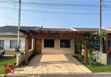 Casa com 3 dormitórios à venda, 70 m² por r$ 330.000,00 - são marcos - campo largo/pr