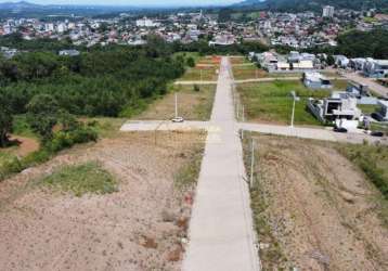 Terrenos para venda no residencial da montanha ii, no bairro união em dois irmãos - rs