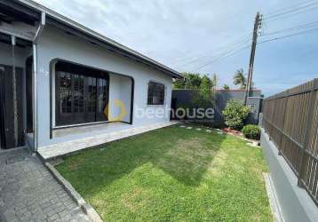 Casa plana averbada - 182 m² com suíte e 2 dormitórios e área de festa